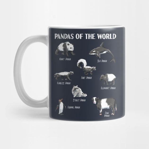 Funny Animals Panda of the World Pun Names for Kids, Men and Women by Arteestic